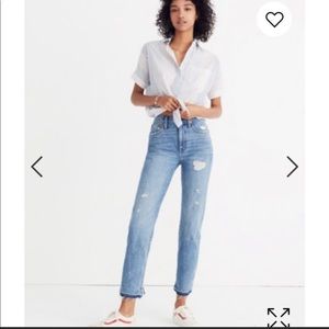 Madewell Classic Straight Jeans